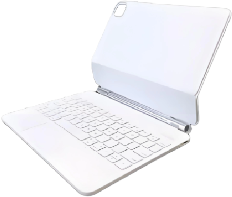 ALQUEIA APPLE 2024 Pro Fast New Keyboard l Numeric keypad &middot; Touch ID &middot; Amazing typing & trackpad &middot; Black white