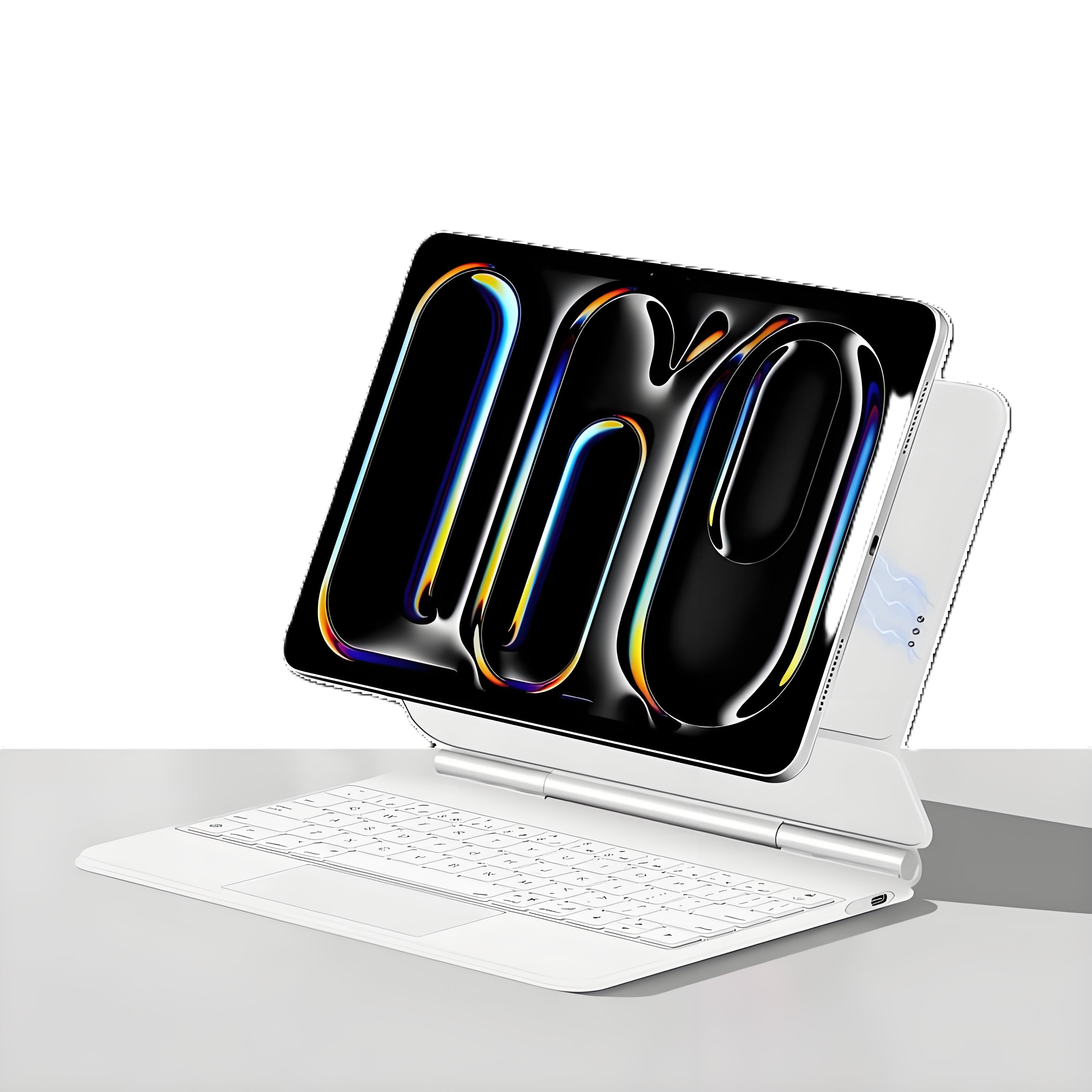 ALQUEIA APPLE 2024 Pro Fast New Keyboard l Numeric keypad &middot; Touch ID &middot; Amazing typing & trackpad &middot; Black white