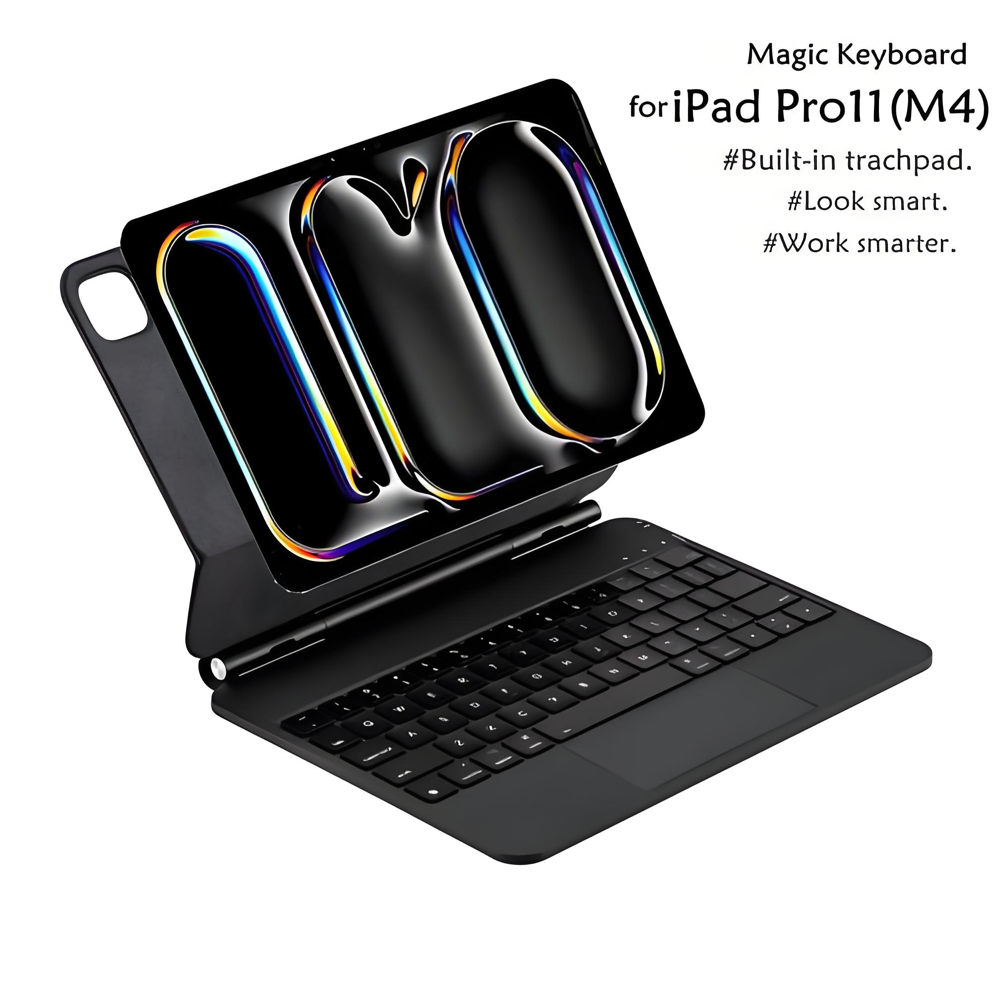 ALQUEIA APPLE 2024 Pro Fast New Keyboard l Numeric keypad &middot; Touch ID &middot; Amazing typing & trackpad &middot; Black white