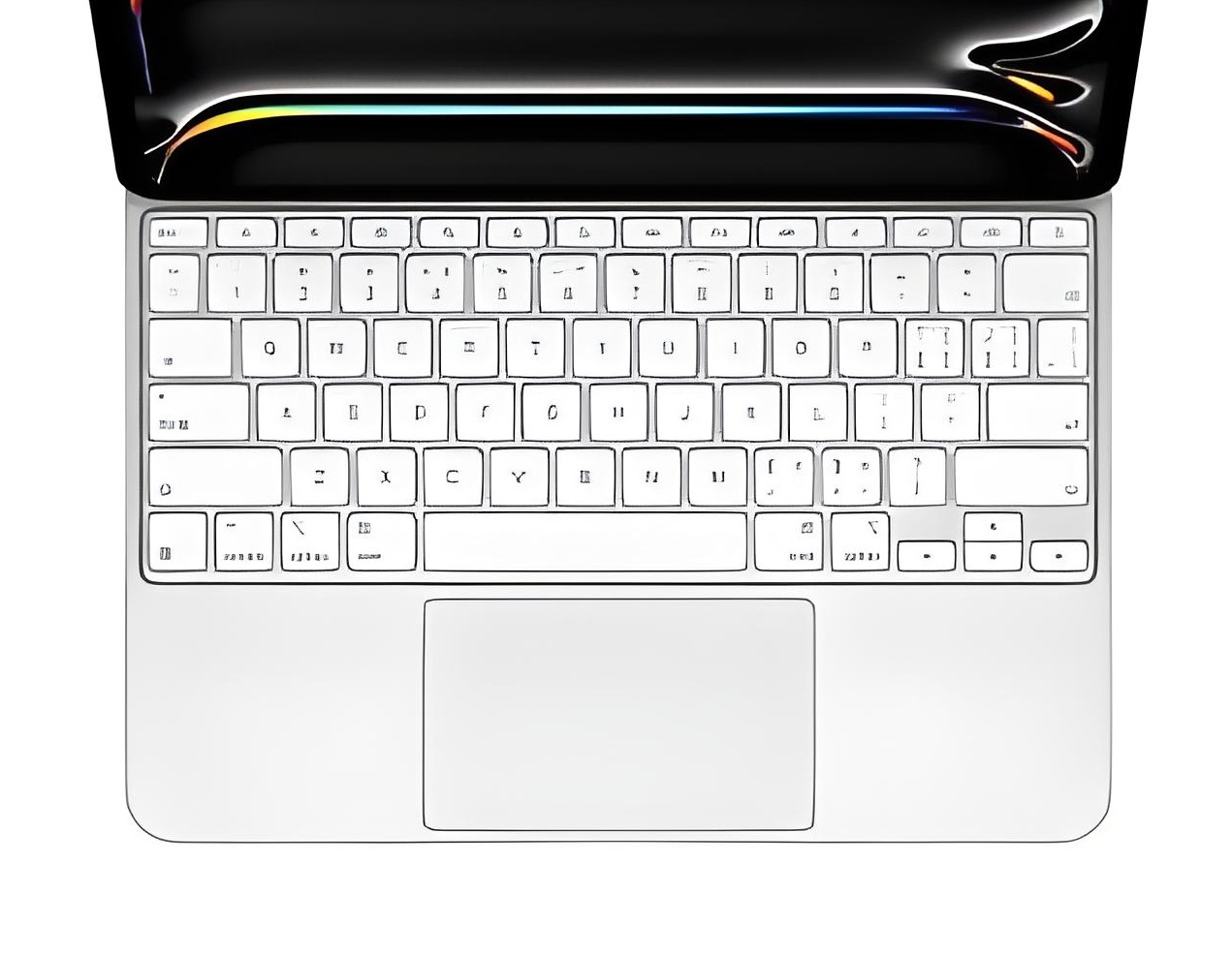 ALQUEIA APPLE 2024 Pro Fast New Keyboard l Numeric keypad &middot; Touch ID &middot; Amazing typing & trackpad &middot; Black white
